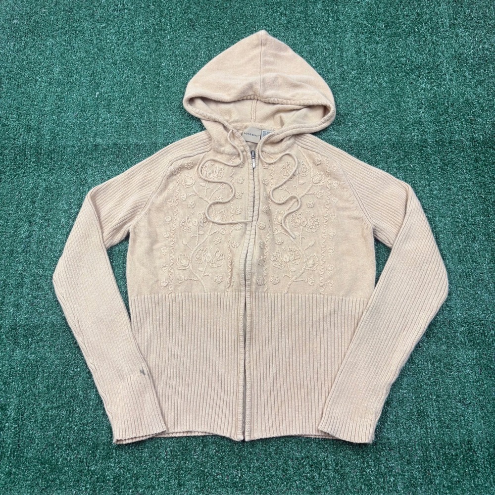 Y2K Massini Zip Up Hoodie Sweater